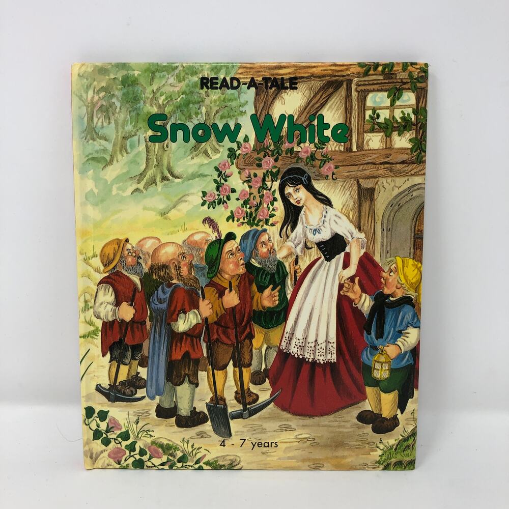 Snow White and the Seven Dwarfs Read-A-Tale 1990 Illustrated by Dorothea King